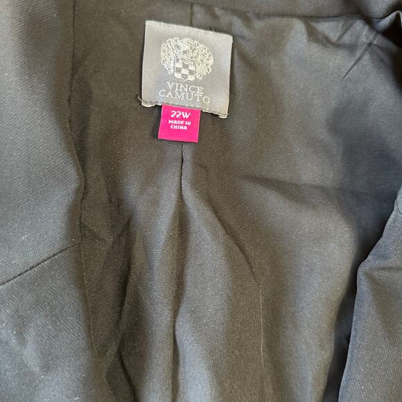 Vince Camuto Black Plus Sized Blazer, Office, Professional, Career, Size 22W NWT - Picture 5 of 7